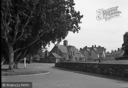 The Village From The Church 1951, Broadclyst