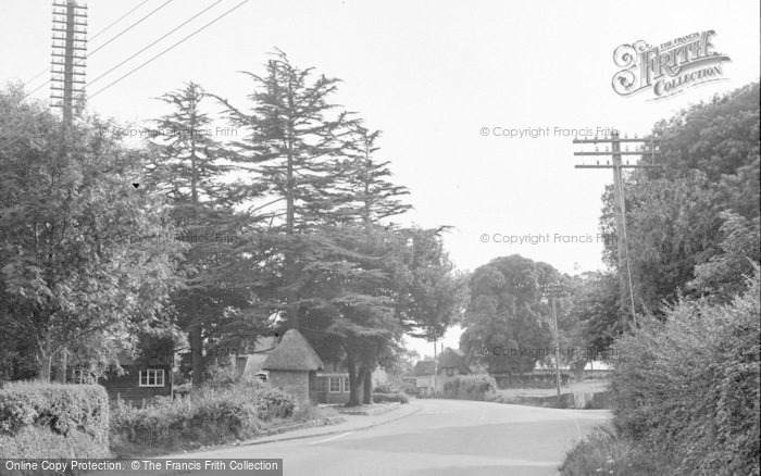 Photo of Broadclyst, Village Looking South 1951