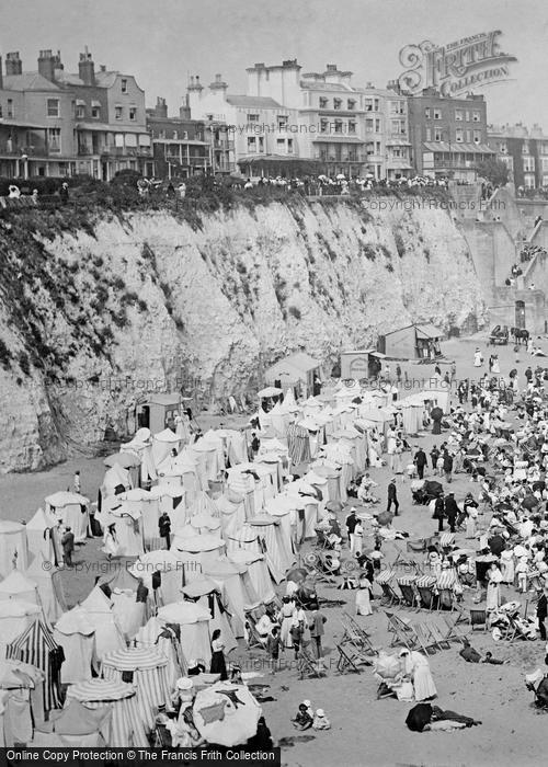 Photo of Broadstairs, Changing Tents c.1900