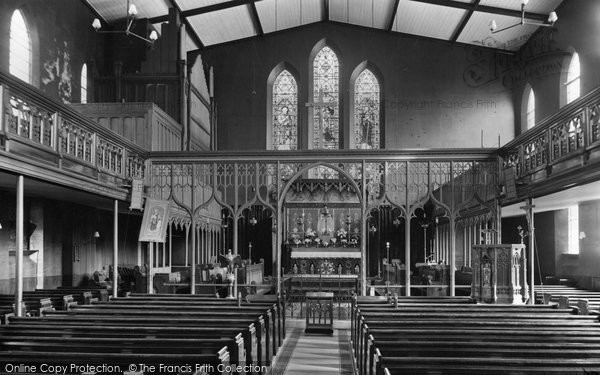 Photo of Broadstairs, Church Interior 1912