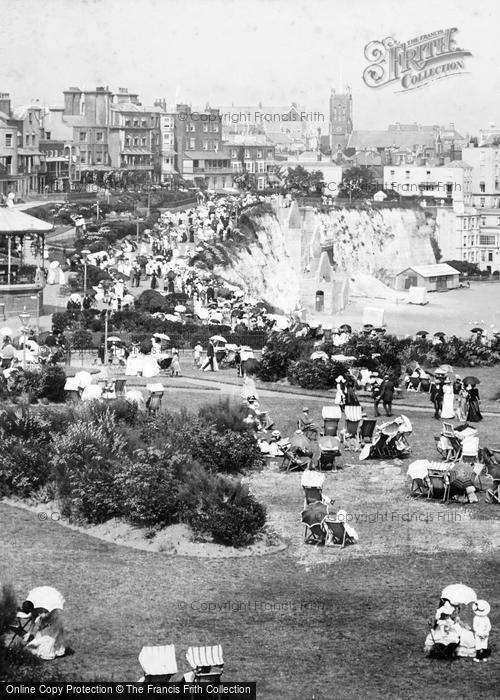 Photo of Broadstairs, From Grand Hotel c.1890