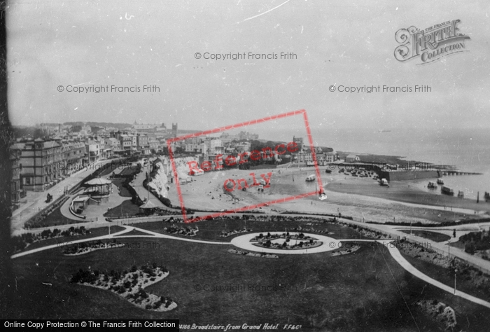 Photo of Broadstairs, From The Grand Hotel 1894