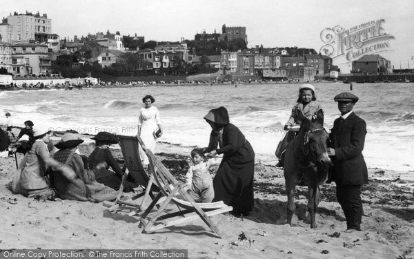 Photo of Broadstairs, Fun On The Sands 1912