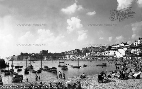 Photo of Broadstairs, Main Sands c.1947
