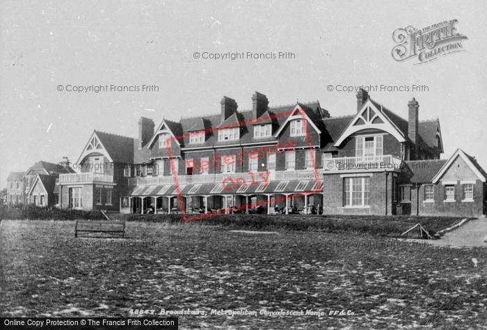 Photo of Broadstairs, Metropolitan Convalescent Home 1902