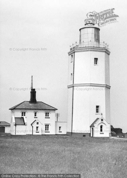 Photo of Broadstairs, North Foreland Lighthouse 1954
