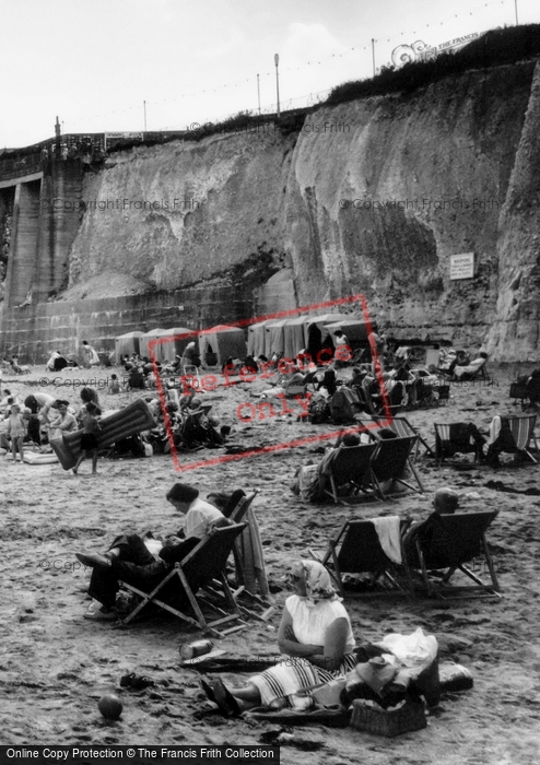 Photo of Broadstairs, People On The Beach 1962
