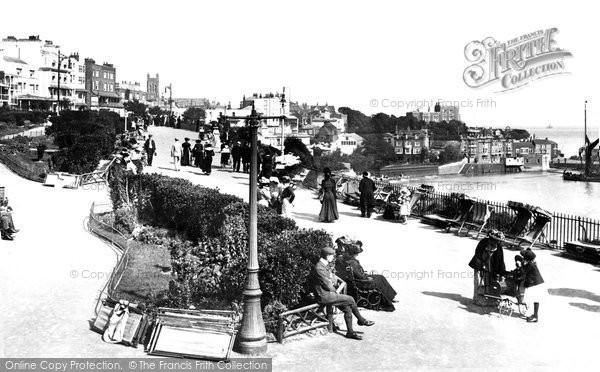 Photo of Broadstairs, Promenade 1902