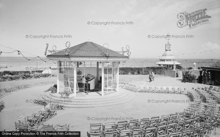 Photo of Broadstairs, The Bandstand And Clock Tower 1962