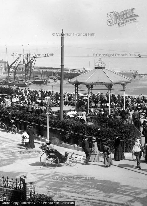 Photo of Broadstairs, The Bandstand c.1890