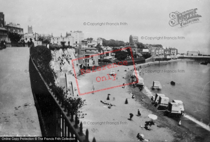 Photo of Broadstairs, The Bay And Sands 1887