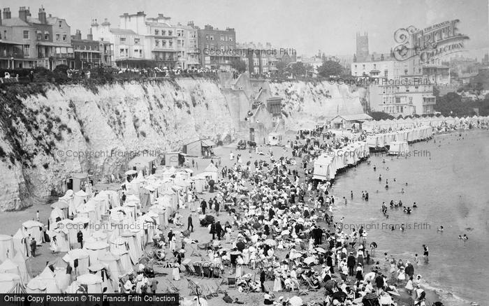 Photo of Broadstairs, The Beach c.1900