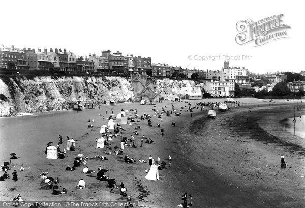 Photo of Broadstairs, The Beach From The Cliffs 1897