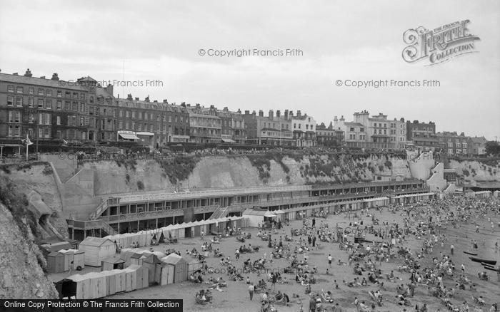 Photo of Broadstairs, The Cliffs And Sands 1951