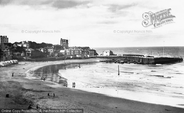Photo of Broadstairs, the Harbour 1887