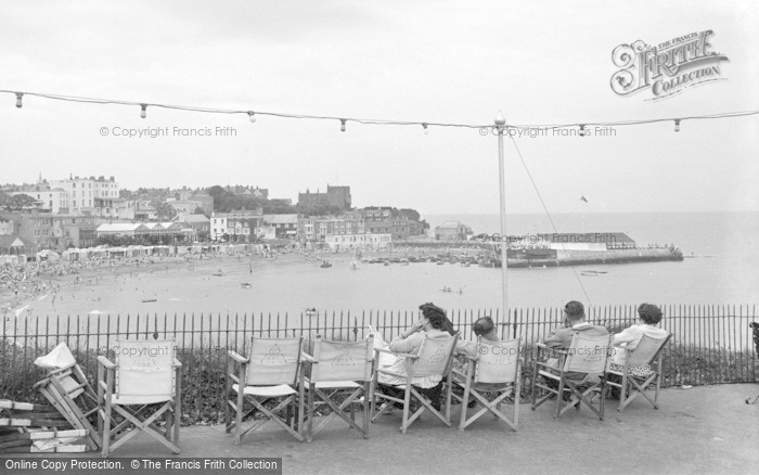 Photo of Broadstairs, The Harbour From The Cliffs 1951