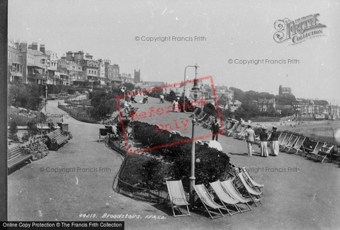 Photo of Broadstairs, The Promenade 1899