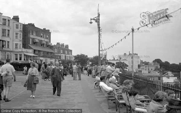 Photo of Broadstairs, The Promenade 1951