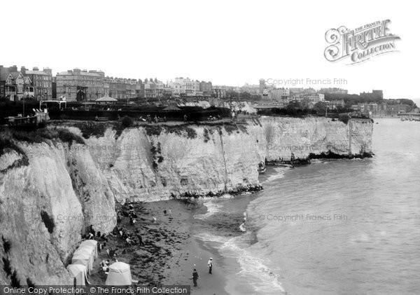 Photo of Broadstairs, The White Cliffs 1918