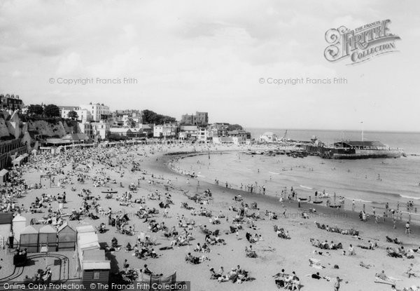 Photo of Broadstairs, View From The Cliff 1962