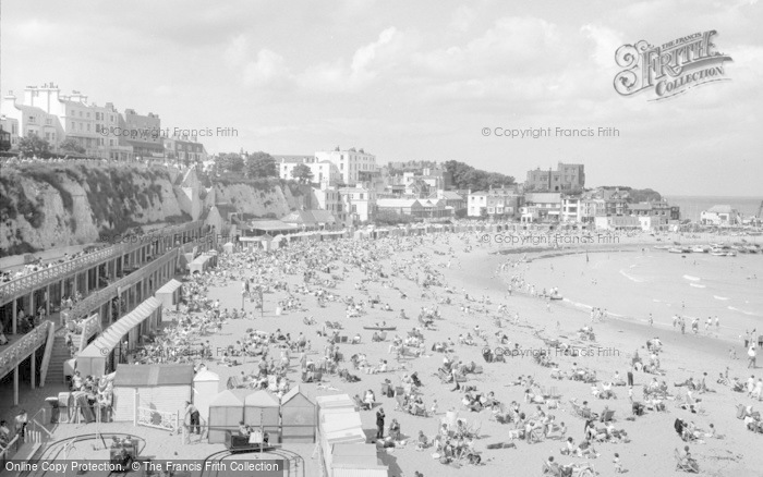 Photo of Broadstairs, View From The Cliffs 1962
