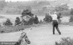 A Golfer At The 14th c.1960, Broadstone