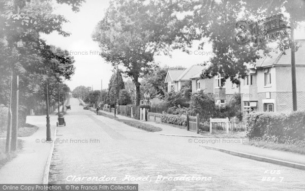 Photo of Broadstone, Clarendon Road c.1955