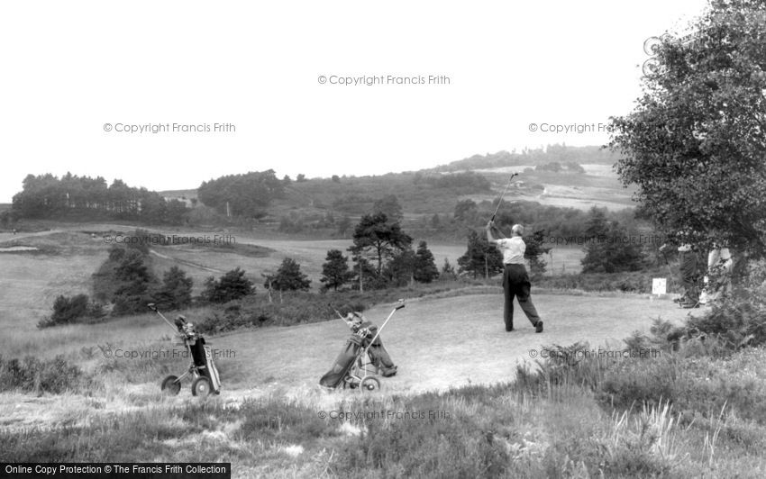 Broadstone, Golf Course, the 14th Hole c1960