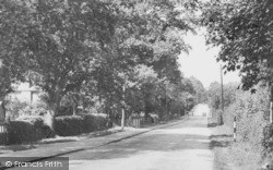 Higher Blandford Road c.1955, Broadstone