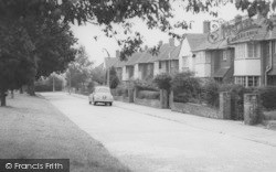Lower Blandford Road c.1960, Broadstone
