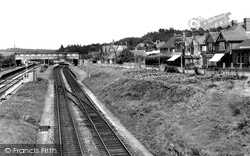 Station Approach c.1955, Broadstone