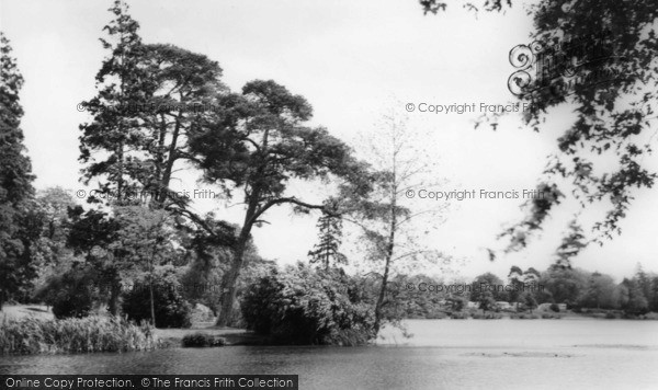 Photo of Broadwater, Brooklands Park Lake 1965