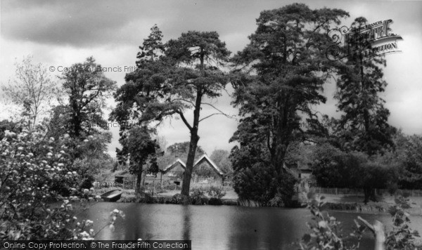Photo of Broadwater, Brooklands Park Lake 1965
