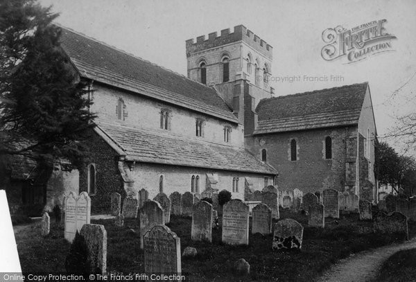 Photo of Broadwater, St Mary's Parish Church 1895