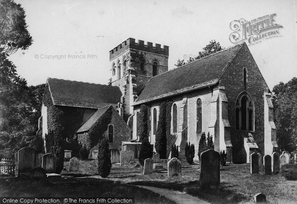 Photo of Broadwater, St Mary's Parish Church 1906