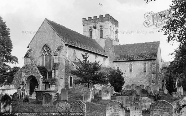 Photo of Broadwater, St Mary's Parish Church 1919