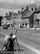 An Artist In The High Street c.1960, Broadway