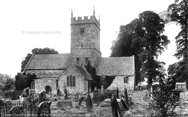 Photo of Broadway, St Eadburgha's Church 1899