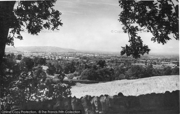 Photo of Broadway, View From The Hill c.1955