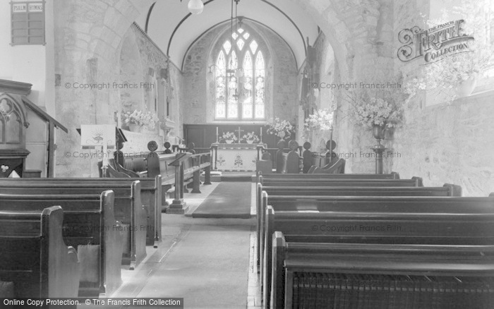 Photo of Brockenhurst, Church Interior 1959
