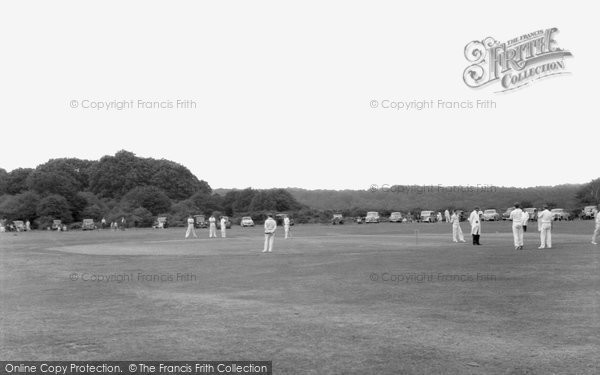 Photo of Brockenhurst, Cricket At Balmer Lawn 1960