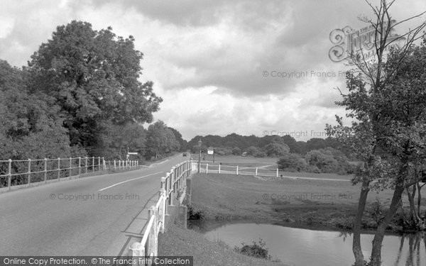 Photo of Brockenhurst, The River 1954