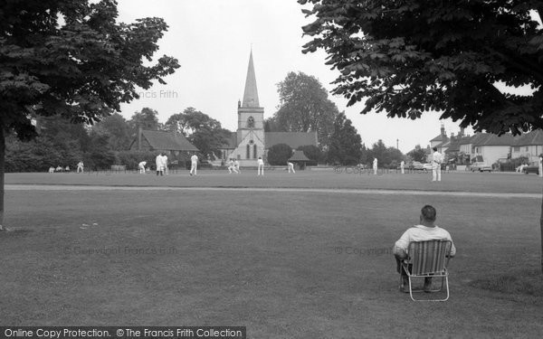 Photo of Brockham, Cricket On The Green 1968