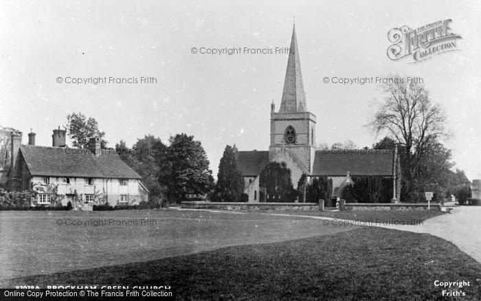 Photo of Brockham, Green, Christ Church c.1930