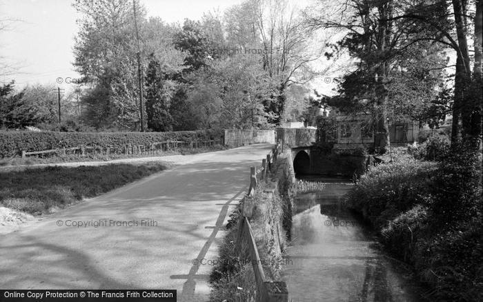 Photo of Brockham, Old School Lane 1958