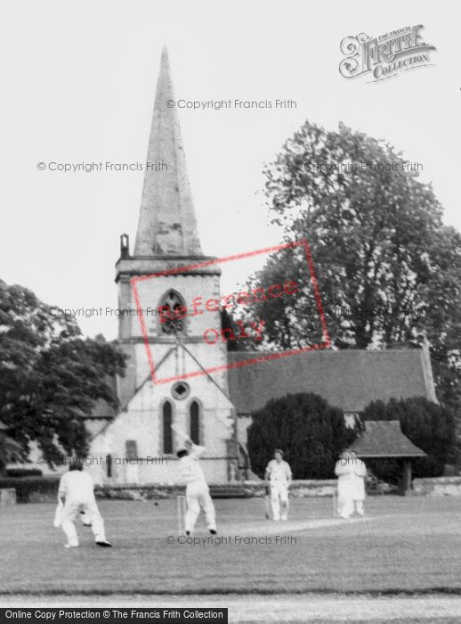 Photo of Brockham, The Church And Cricket Match 1964