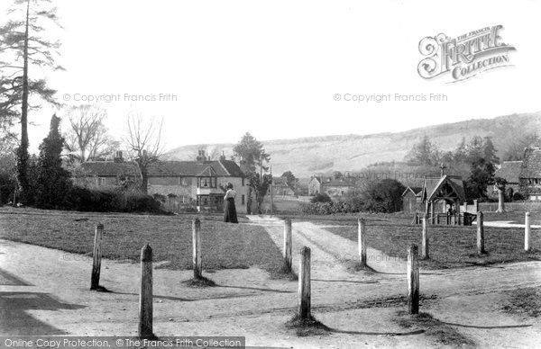 Photo of Brockham, The Green 1906