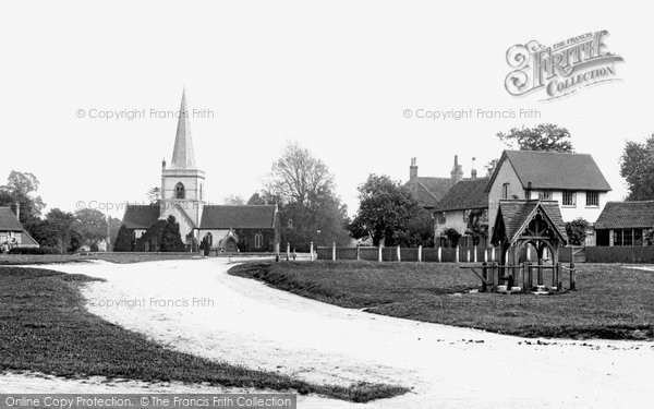 Photo of Brockham, The Green And Christ Church 1900
