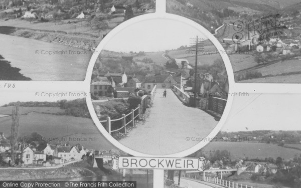 Photo of Brockweir, Composite c.1955
