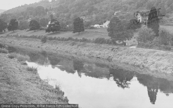 Photo of Brockweir, The River Wye c.1955